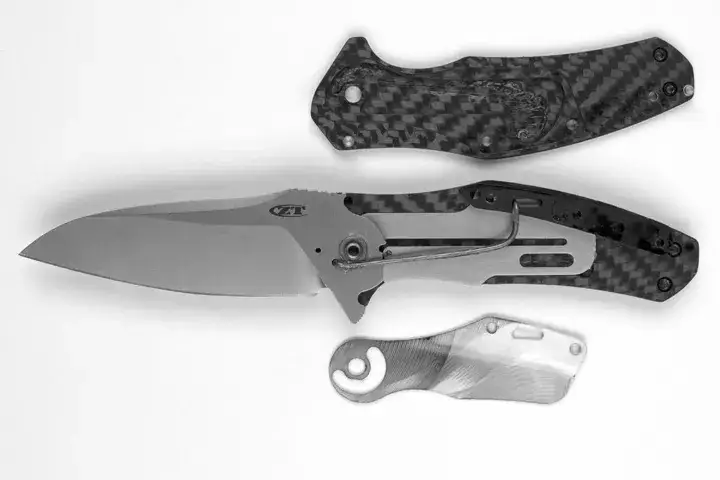 ZT 0770CF with Assisted Opening disassembled