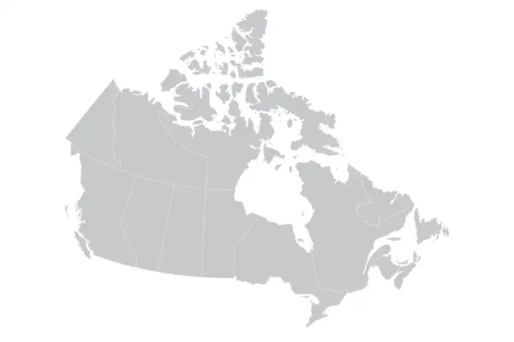 Map of Canada